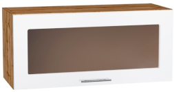 Шкаф верхний горизонт. со стеклом Кухня Валерия ШВГС 800 (глянец)