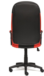 Кресло TWISTER кож/зам, черный/красный, 36-6/36-161