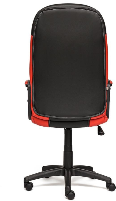 Кресло TWISTER кож/зам, черный/красный, 36-6/36-161