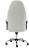 Кресло BOSS люкс (хром) кож/зам, белый, 36-01/36-01/06