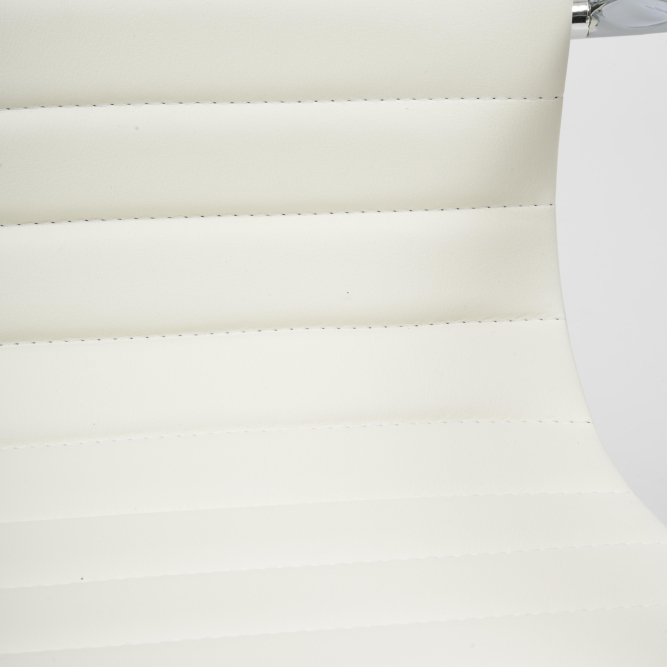 Кресло URBAN-LOW кож/зам, белый, 36-01