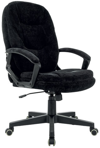 Кресло офисное BRABIX PREMIUM "Trend EX-568", велюр, черное, 533014