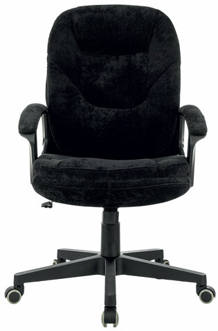 Кресло офисное BRABIX PREMIUM "Trend EX-568", велюр, черное, 533014