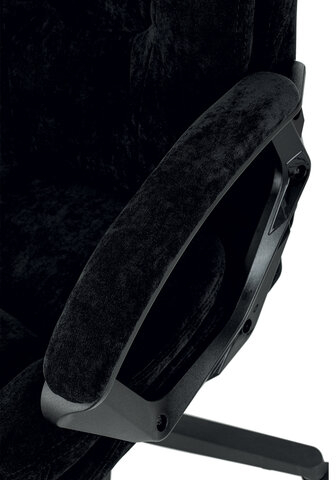 Кресло офисное BRABIX PREMIUM "Trend EX-568", велюр, черное, 533014