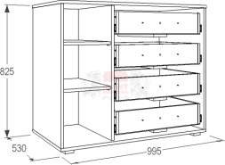 Комод "Омега 16"