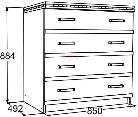 Комод Ольга 13