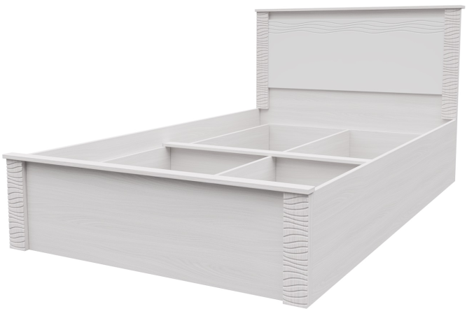 Кровать одинарная Гамма-20