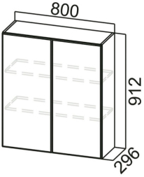 Шкаф навесной Ш800 Прованс