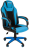 Кресло компьютерное BRABIX "Tanto GM-171", TW/экокожа, черное/голубое, 532575, 7083503