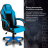 Кресло компьютерное BRABIX "Tanto GM-171", TW/экокожа, черное/голубое, 532575, 7083503
