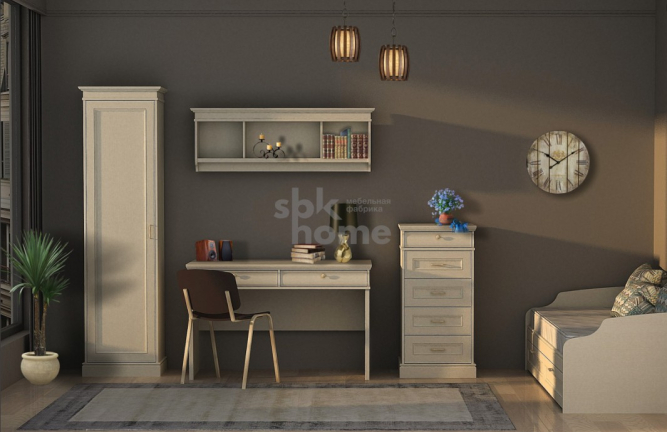 Шкаф для одежды 1-но дверный Сиена