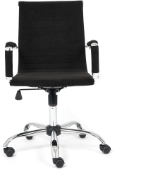 Кресло URBAN-LOW флок , черный, 35