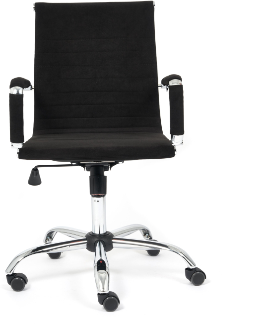 Кресло URBAN-LOW флок , черный, 35