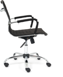 Кресло URBAN-LOW флок , черный, 35