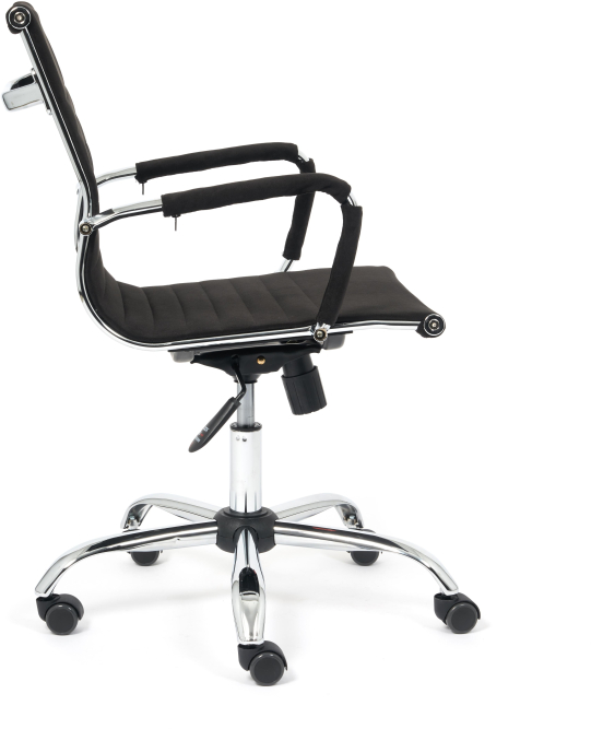 Кресло URBAN-LOW флок , черный, 35