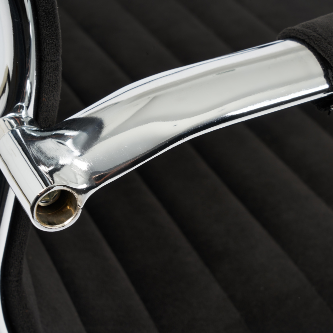 Кресло URBAN-LOW флок , черный, 35