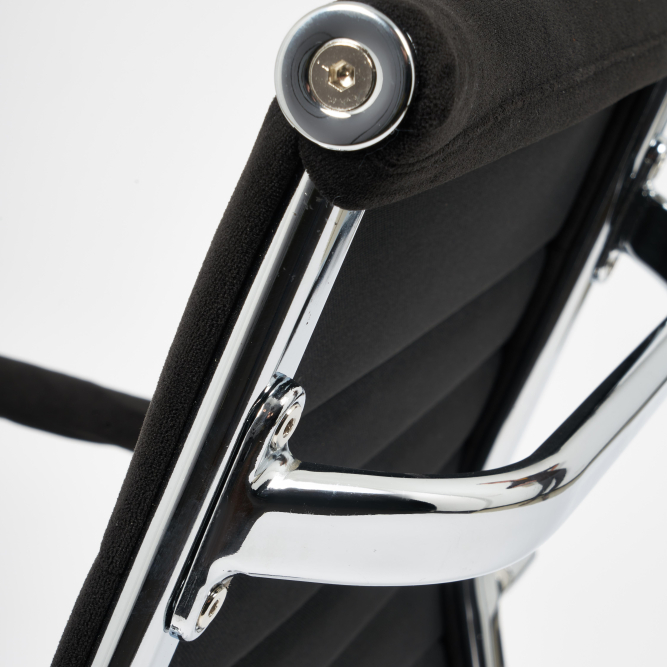 Кресло URBAN-LOW флок , черный, 35