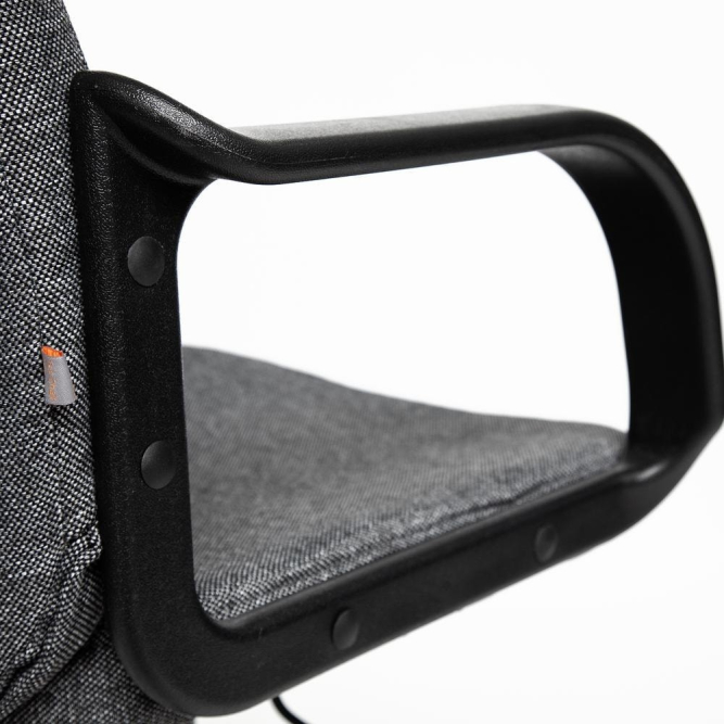 Кресло LEADER ткань, серый, 207