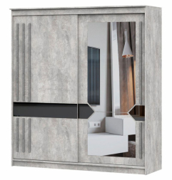 Шкаф-купе ШК №25 Грей (2000)