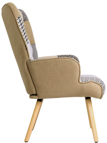 Кресло BRABIX "Soft LC-305", ткань, пэчворк (лоскутное), 533148