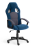 Кресло DRIVER флок/ткань, синий/серый, 32/12