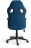 Кресло DRIVER флок/ткань, синий/серый, 32/12