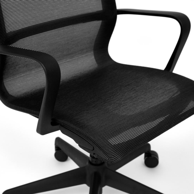 Кресло OLIVER ткань, черный