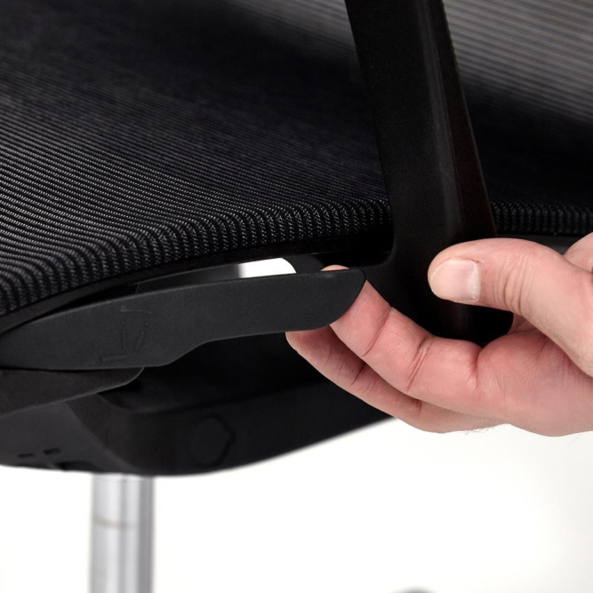 Кресло OLIVER ткань, черный