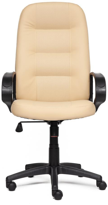 Кресло DEVON кож/зам, бежевый/бежевый перфорированный, 36-34/36-34/06