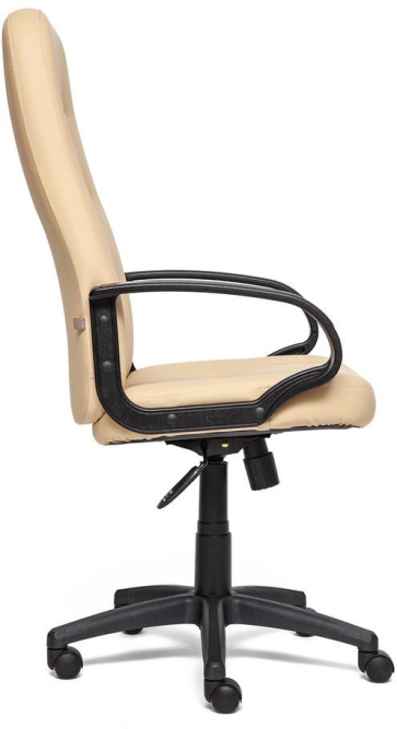 Кресло DEVON кож/зам, бежевый/бежевый перфорированный, 36-34/36-34/06