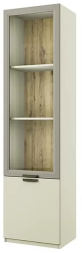 Шкаф с витриной Модерн 1V1D/52