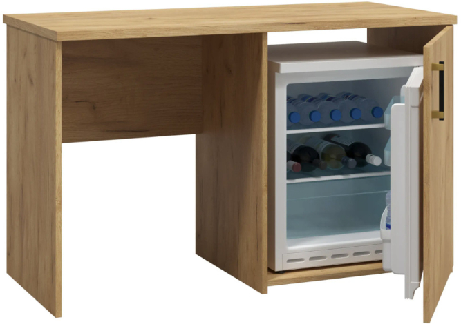 Стол с тумбой под холодильник для гостиниц Виктория ВИ-12