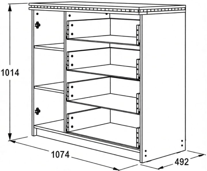 Комод Ольга 13 №2