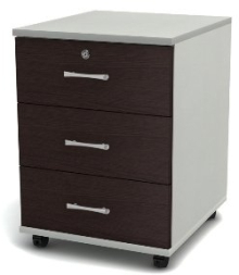 Тумба выкатная с замком ТК29