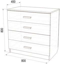 Комод К-1 (Аквилон)