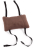 Кресло DRIVER флок/ткань, коричневый, 6/24