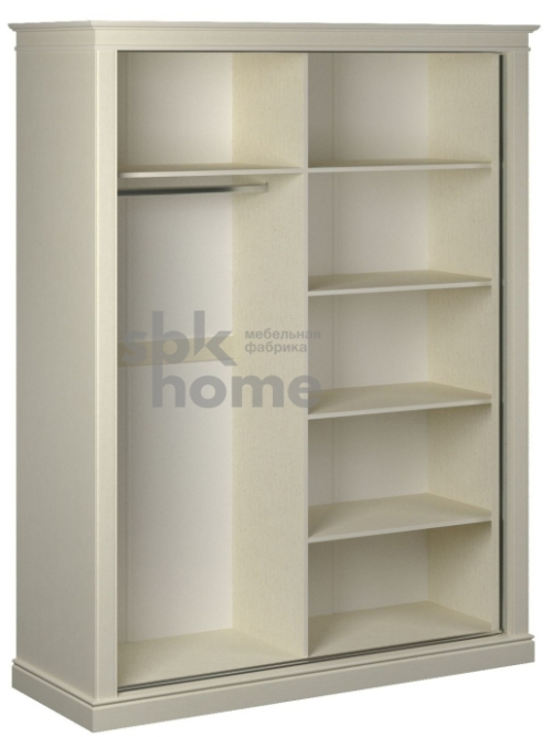 Шкаф-купе 2-х дверный Сиена (двери глухие)