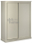 Шкаф-купе 2-х дверный Сиена (двери глухие)
