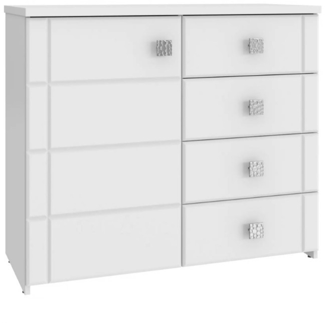 Комод Изабель ИЗ-52К белое дерево