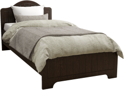 Кровать «Монблан» МБ (601К-604К) орех шоколадный