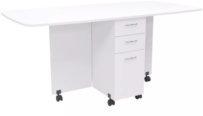 Стол книжка с ящиками (1-6702)