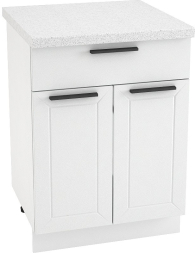 Шкаф нижний 1 ящ. с 2 ств. ШН1Я 600 Глетчер