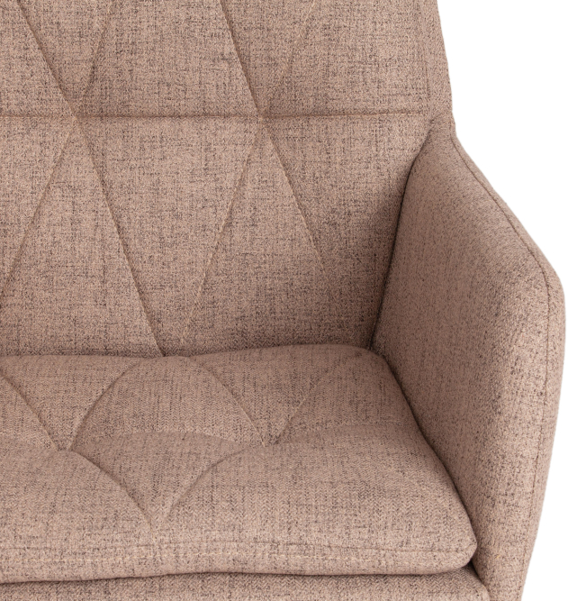 Кресло GARDA ткань, светло-коричневый, фостер 3