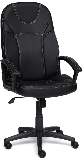 Кресло TWISTER кож/зам, черный, 36-6