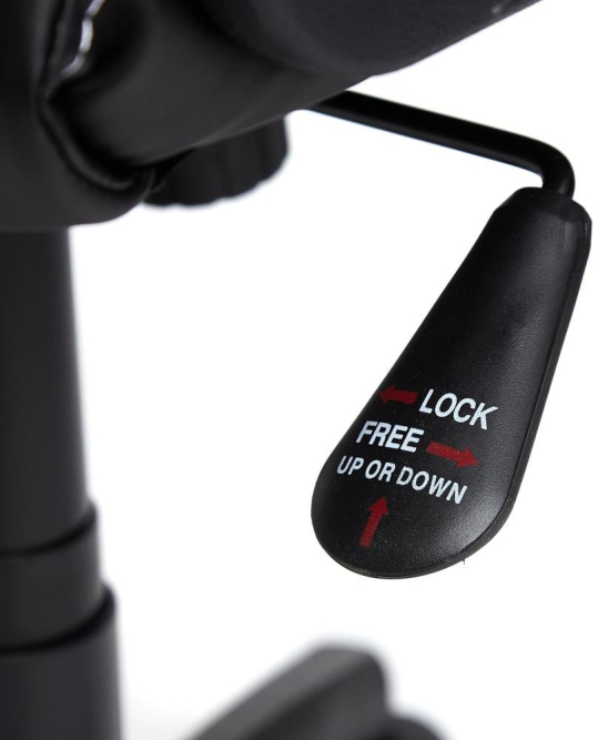 Кресло TWISTER кож/зам, черный, 36-6