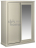 Шкаф-купе 2-х дверный Сиена (двери комбинированные)