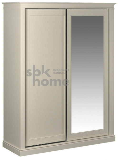 Шкаф-купе 2-х дверный Сиена (двери комбинированные)