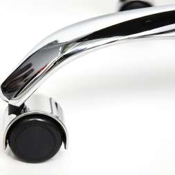 Кресло MAXIMA Хром кож/зам, коричневый, 36-36