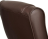 Кресло MAXIMA Хром кож/зам, коричневый, 36-36