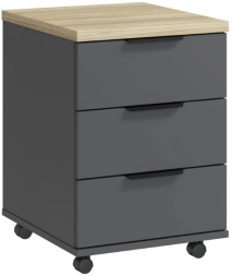 Тумба Скайлайт СЛ-12К блеквуд ячменный/графит